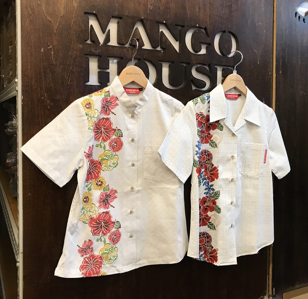 紅型華紋ボーダー&紅型花笠ボーダー