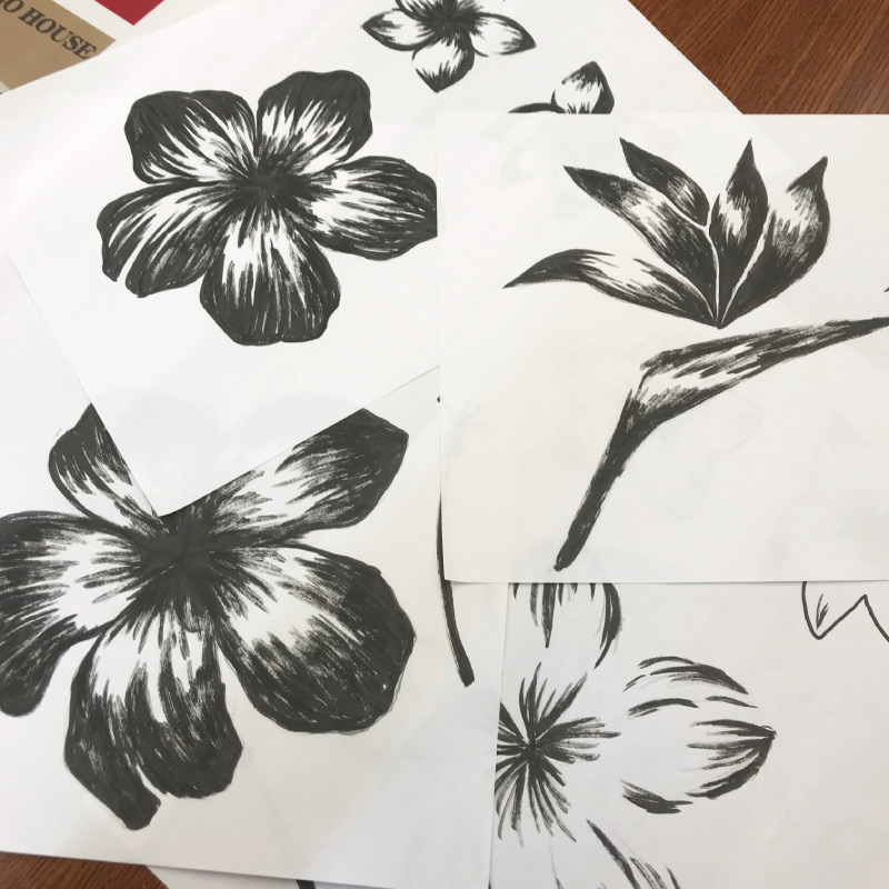 夏　トロピカル　沖縄　アロハシャツ