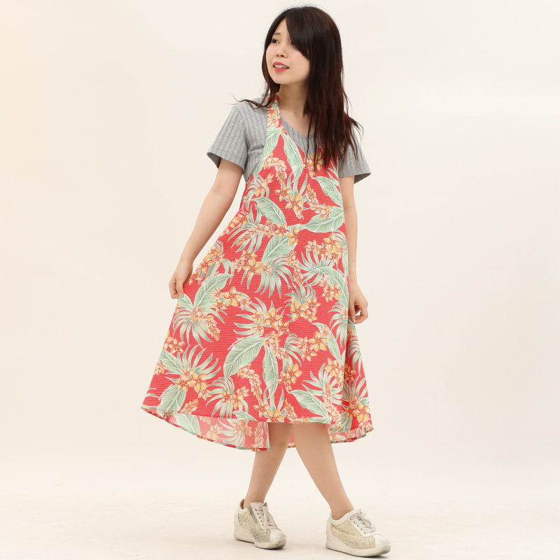 キャミワンピ　着回し　初心者