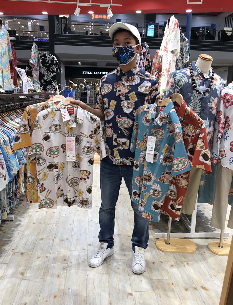 新作沖縄のアロハシャツ入荷～♪