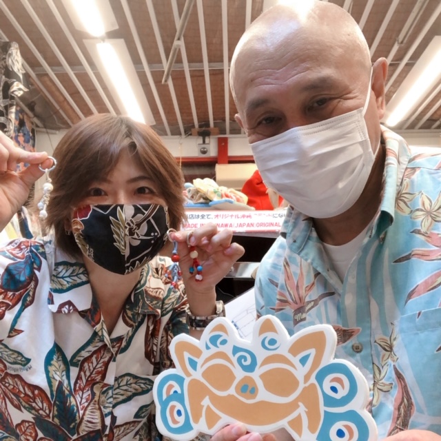 常連の南様、半年ぶりの沖縄！マンゴハウスのスタッフと思い出作り♪