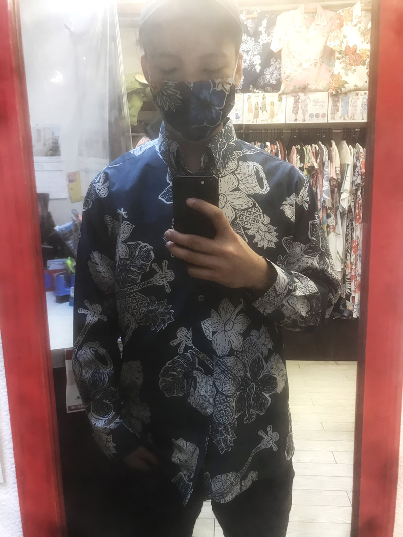 長袖かりゆしウェア