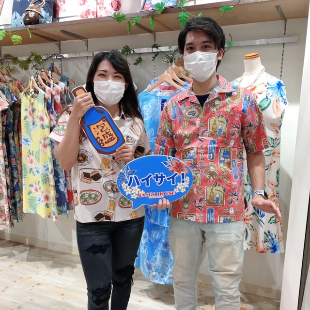 自分に似合うかりゆしウェアに出逢えました♪♪