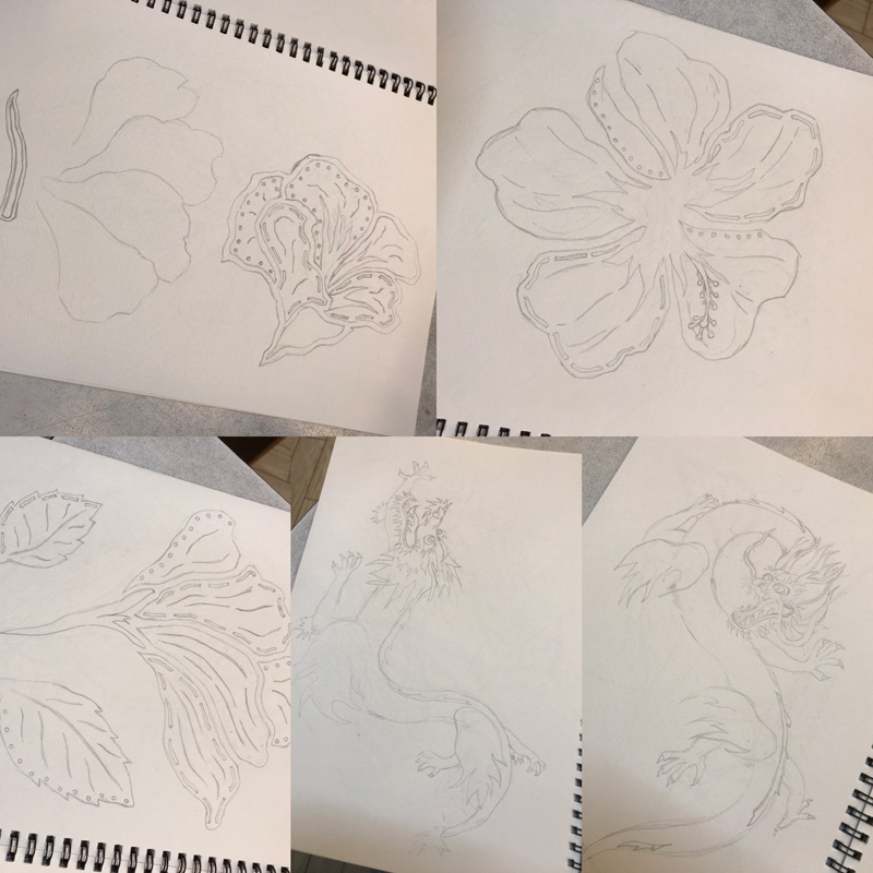 かりゆしウェア 下書き