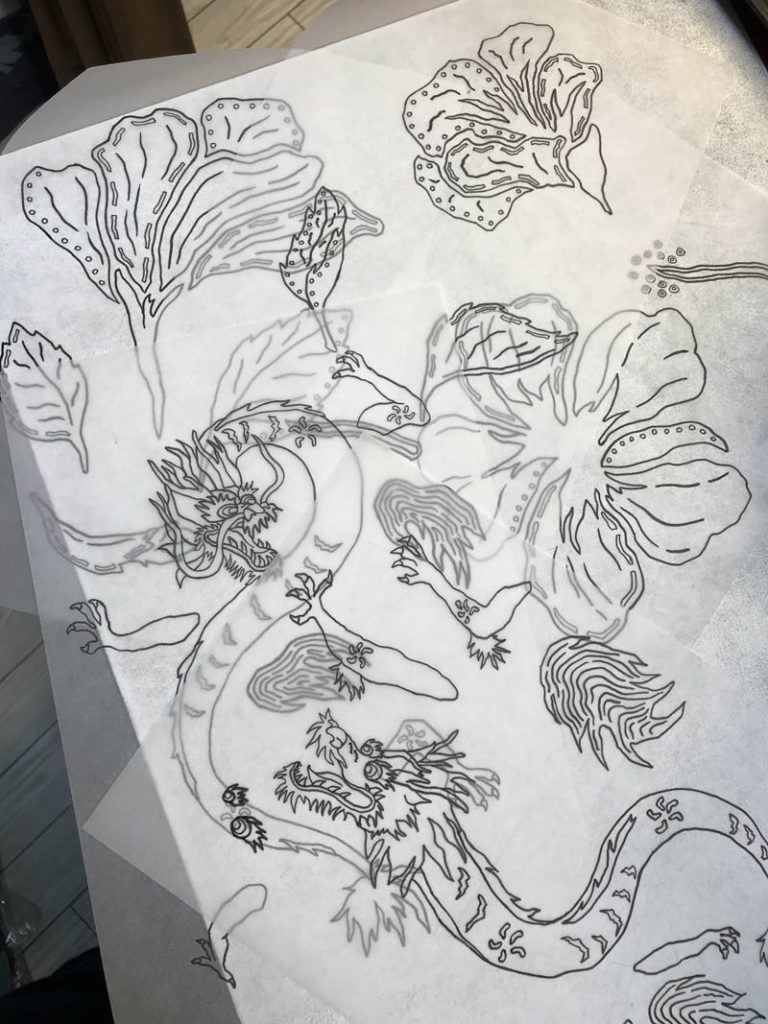 かりゆしウェア 下書き