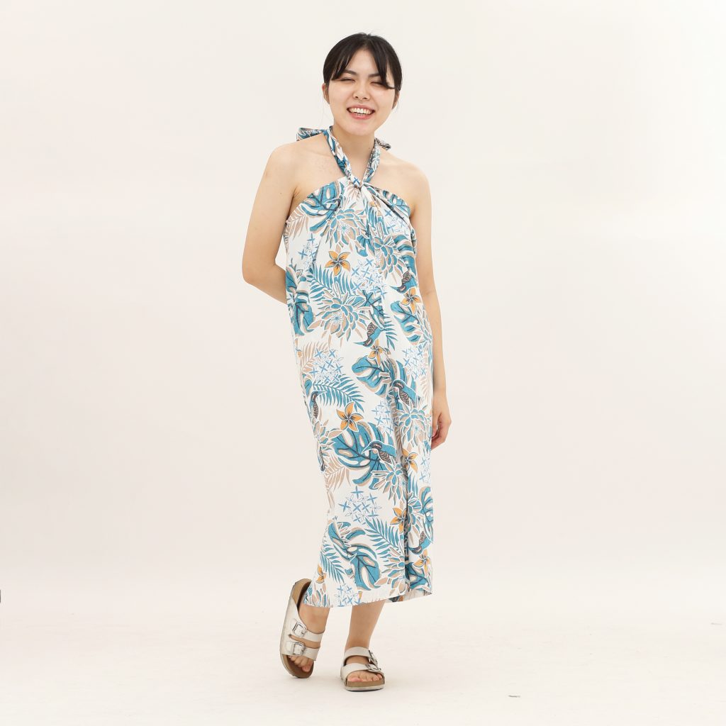 ヤンバルクイナパーティー_ラップスカート_ワンピース