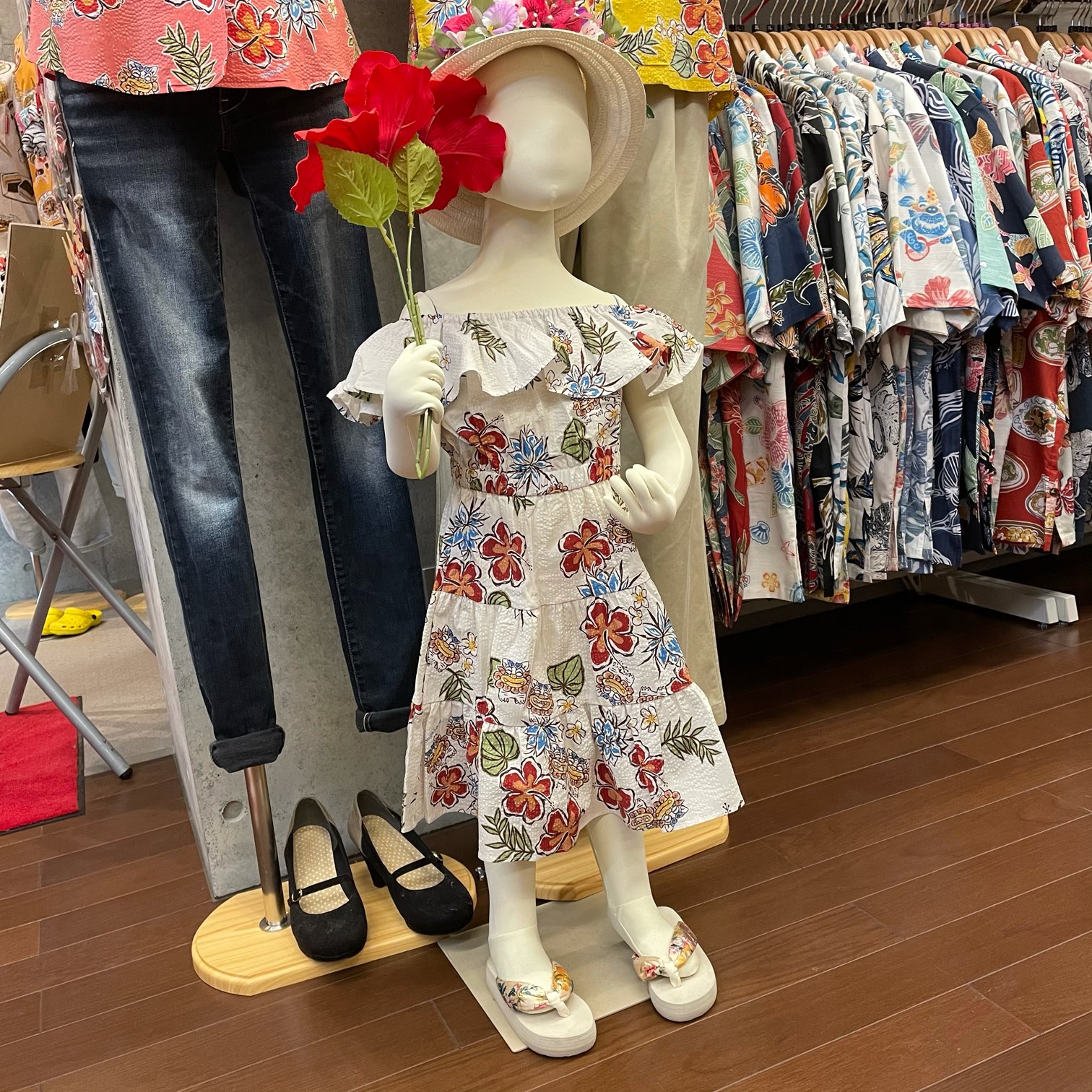 シーサー　かわいい　かりゆしウェア