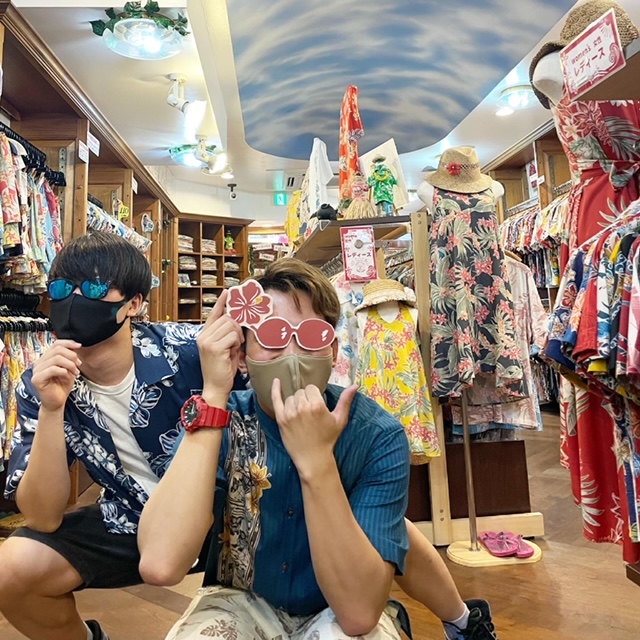 北海道からはじめて沖縄記念でご来店☆