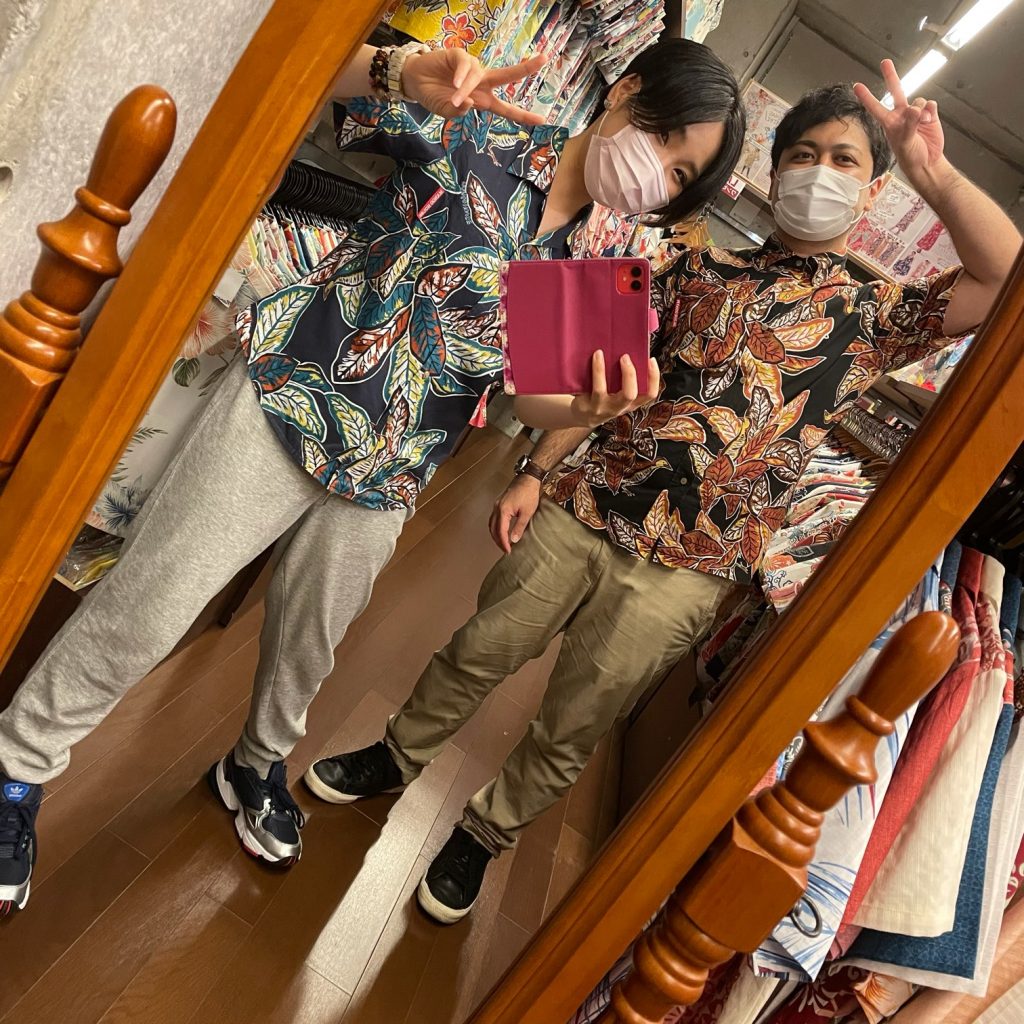 かりゆしウェア　夏　コーデ