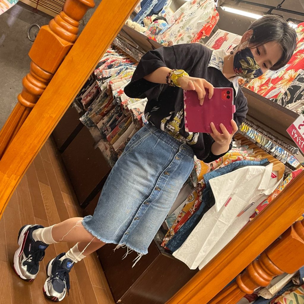 かりゆしウェア　夏　コーデ