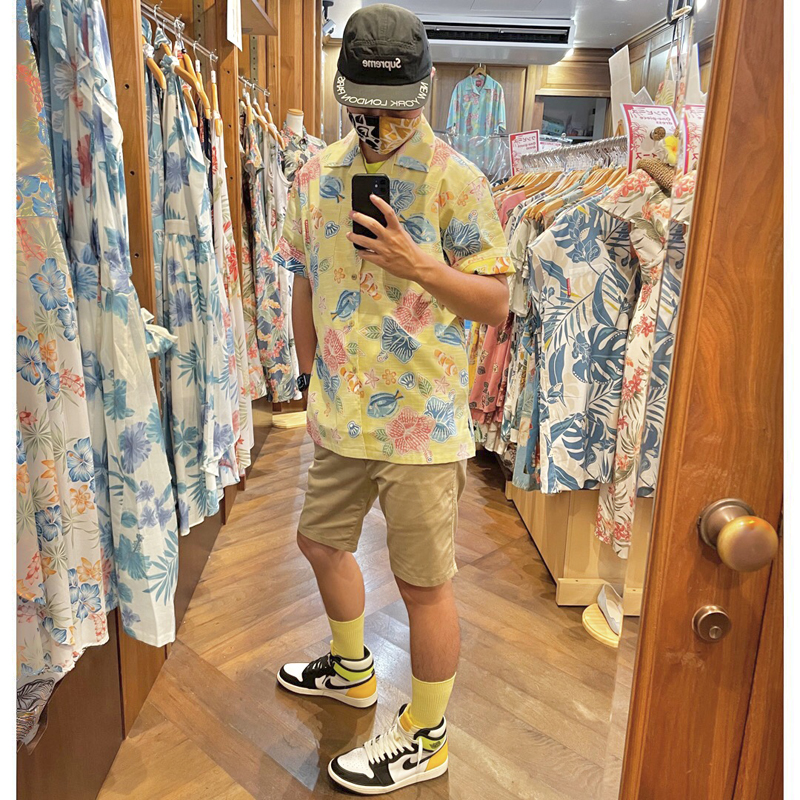 魚柄かりゆしウェア