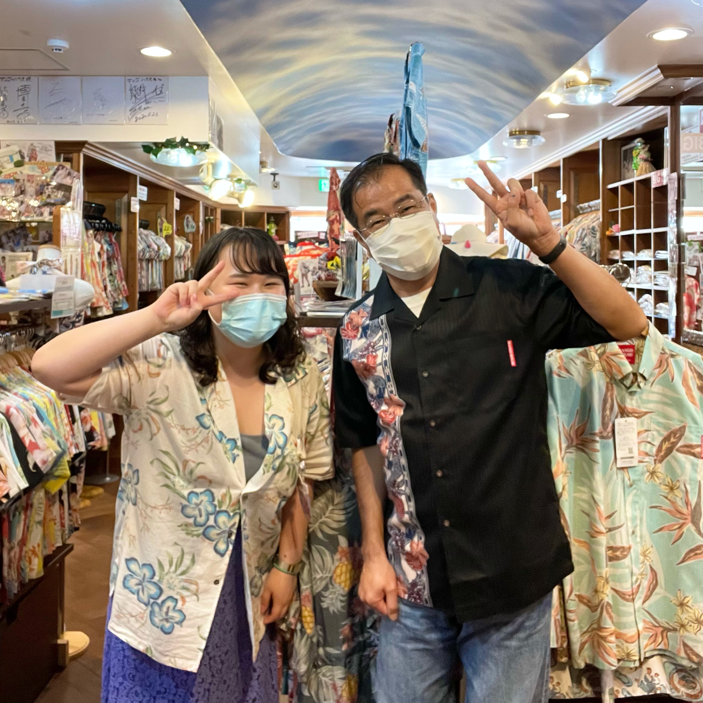 お久しぶり〜〜なっ♪感動の再会☆沖縄市ごーやー荘のひでさんがご来店っ♪