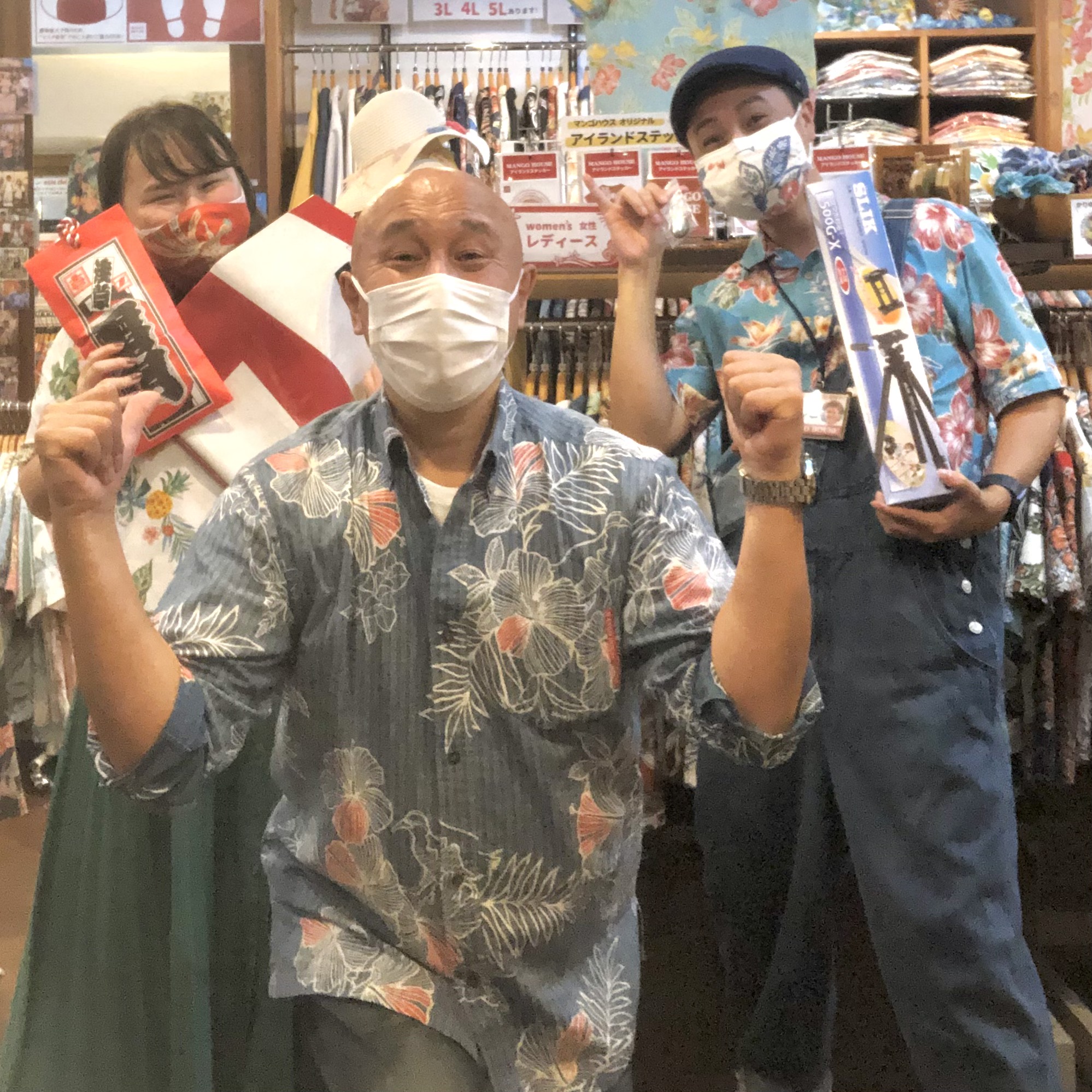 常連のお客様、今回は弾丸旅行でマンゴハウスへ
