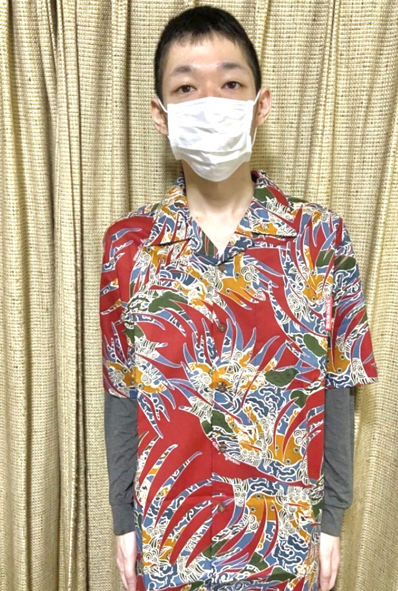 奈良県の常連様より、素敵なお写真頂きました♪インナー長袖で合わせた重ね着コーデ！
