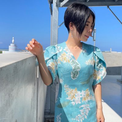 沖縄　かりゆし　ドレス