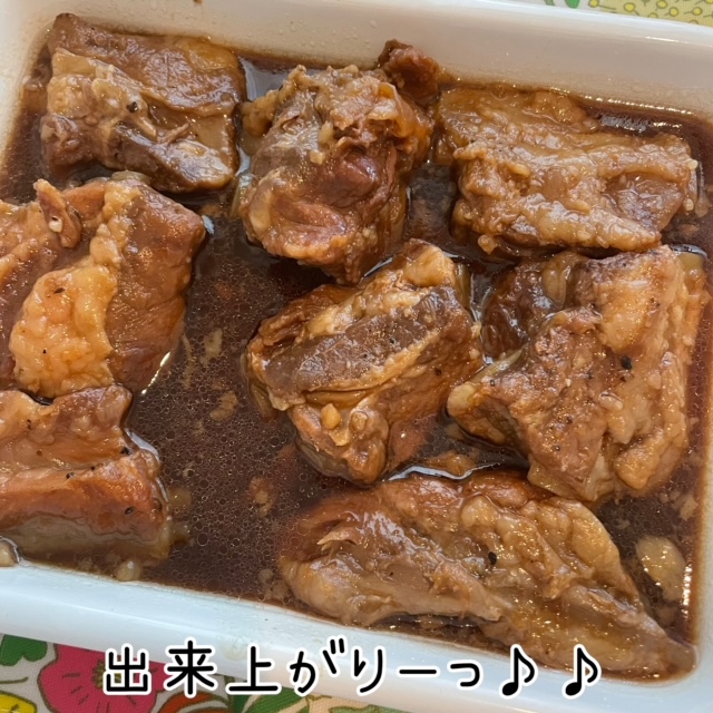 沖縄の料理の定番！軟骨ソーキ作ってみた♪