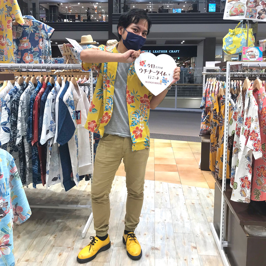 黄色が好きな専門店のスタッフさん（＾０＾）