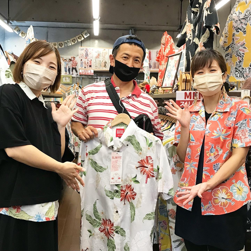沖縄へ転勤♪はじめてお仕事でかりゆしウェアを着る。