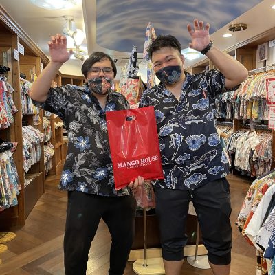 マンゴハウス　お客様写真　関西　かりゆしウェア