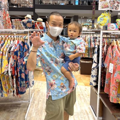 親子お揃いかりゆし