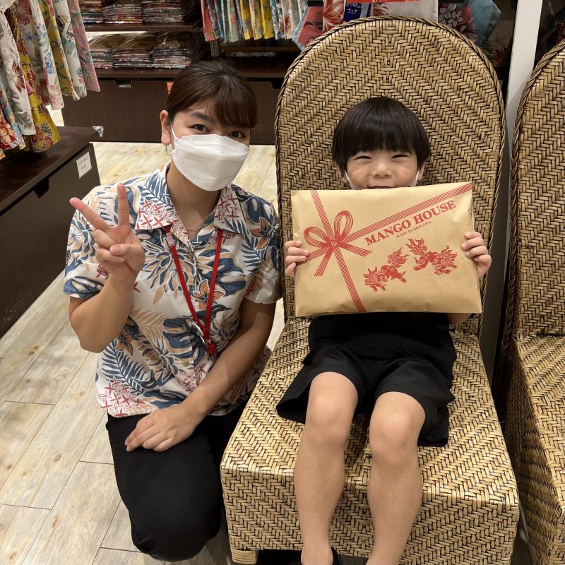 先輩staffなりえさんがライカム店に来てくれました♪