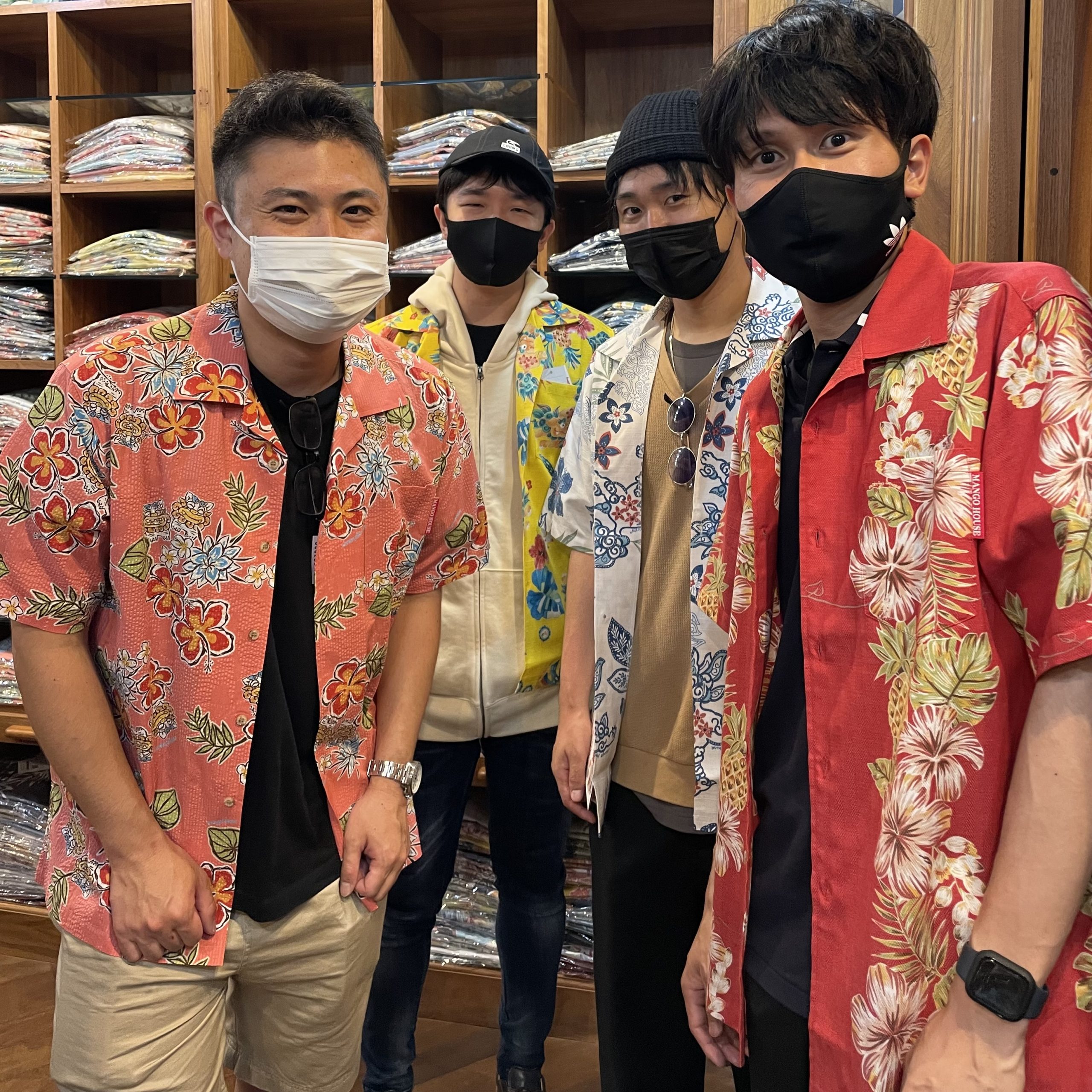 沖縄旅行初日♪マンゴハウスのかりゆしウェアを着て旅行を楽しむぞ！