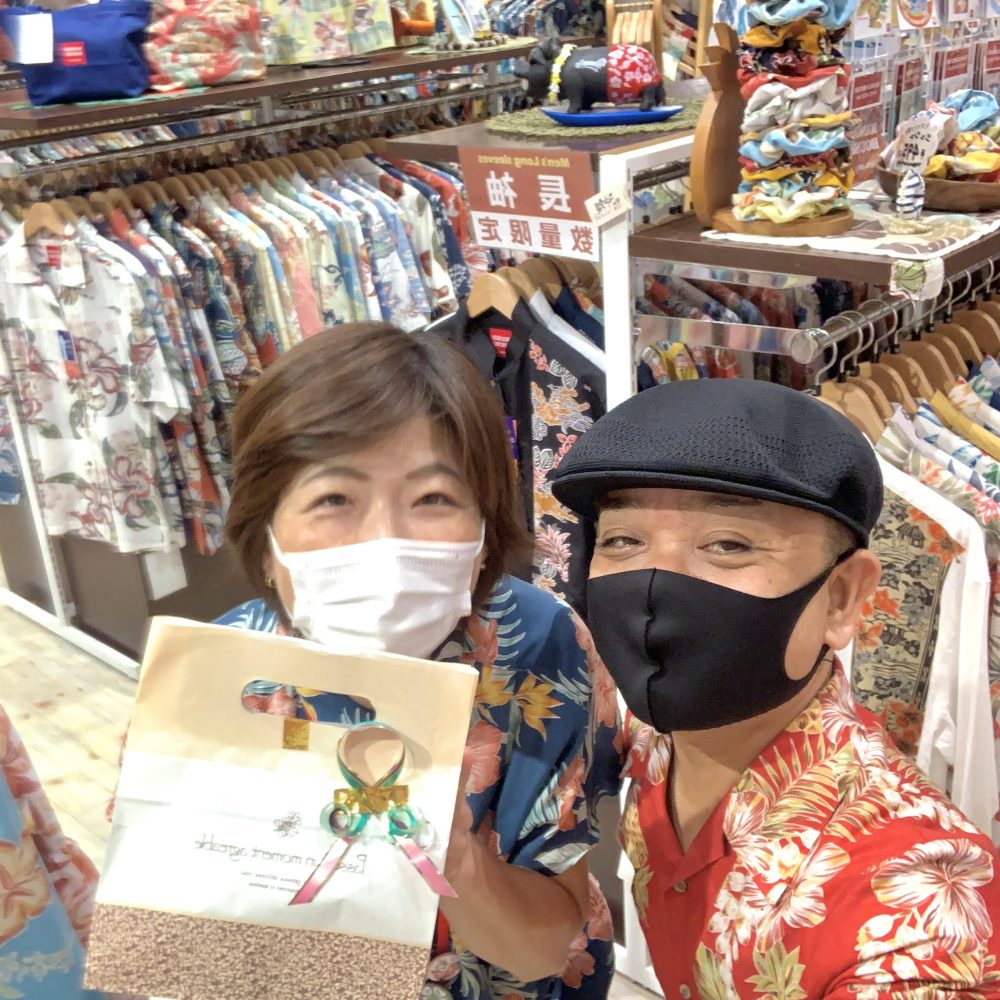 新作の“ ヒーローオールサマー”着てのご登場です！！