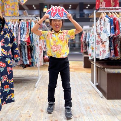 キッズアロハシャツ