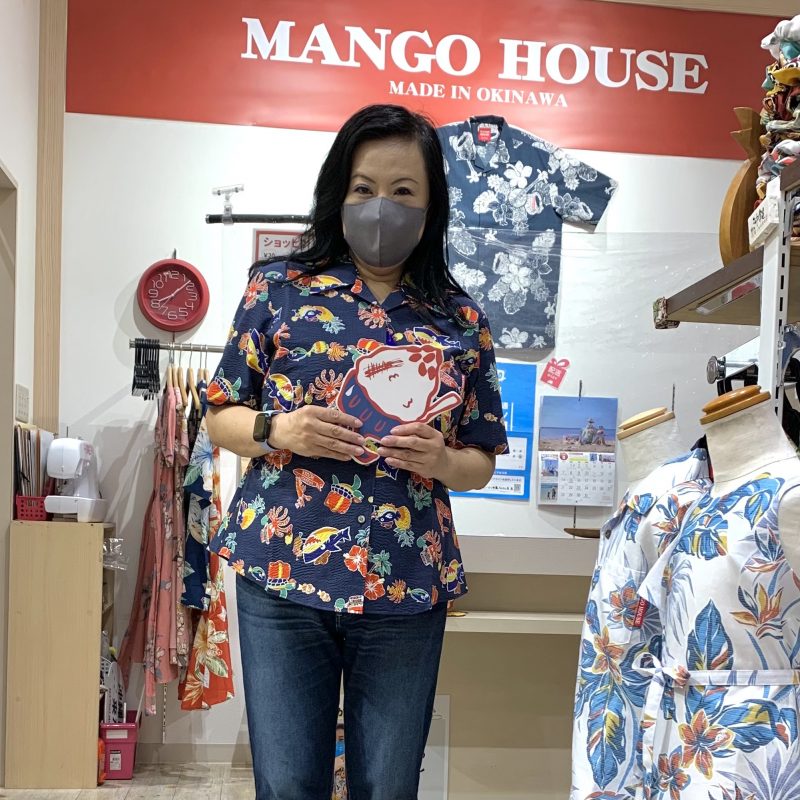 「マンゴハウスのかりゆししか持ってない♡」と嬉しいお言葉いただきました！！