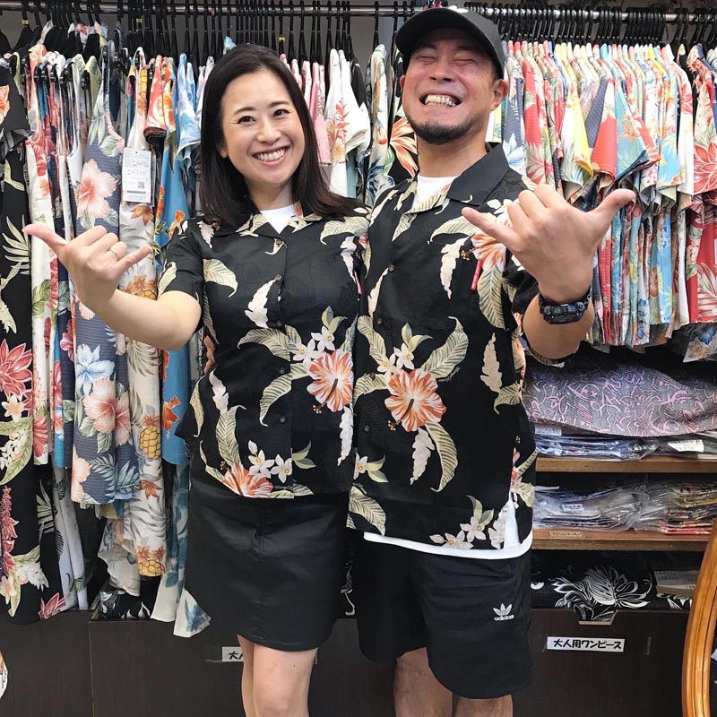 お揃いのシャツを即決のお客様♪