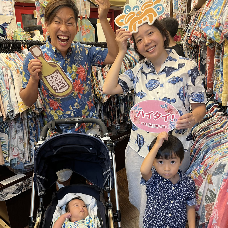 家族連れのリピーター様🌺～六年越しに夢が叶いました～