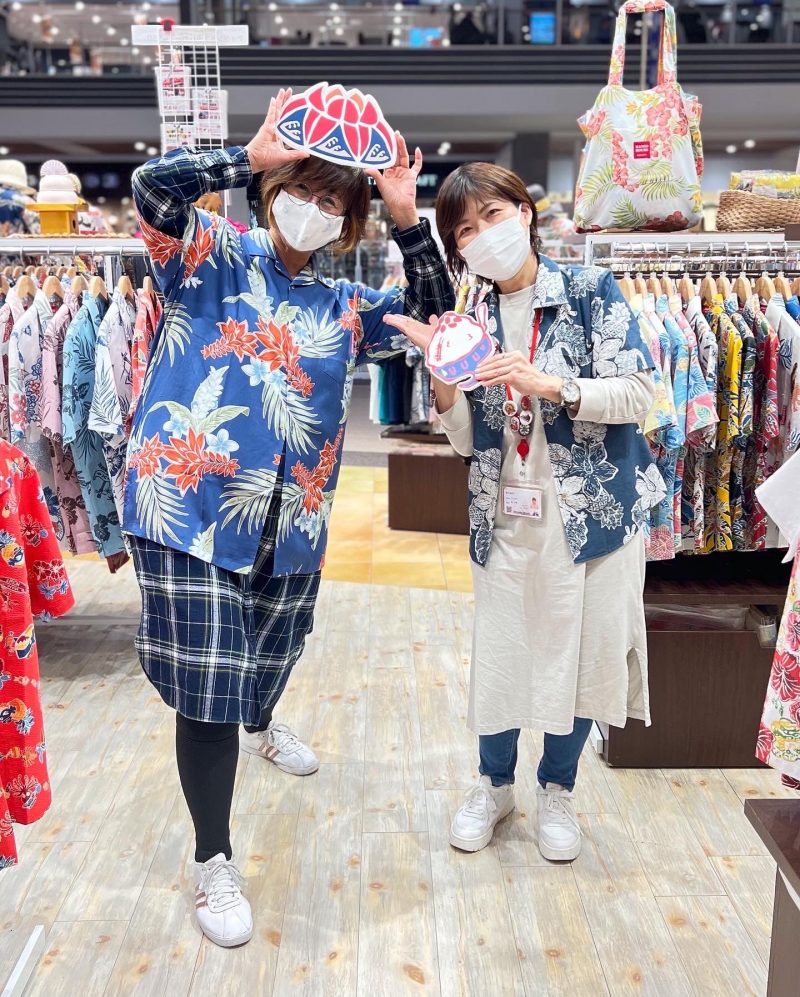 初！！かりゆしウェア✨