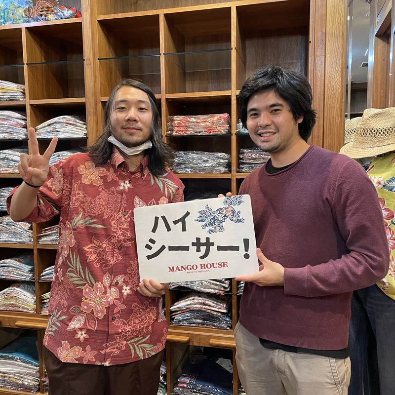 Olá‼︎ブラジルからお越しのお客様ご来店です！～縁起物デザインで沖縄最終日を満喫♪～