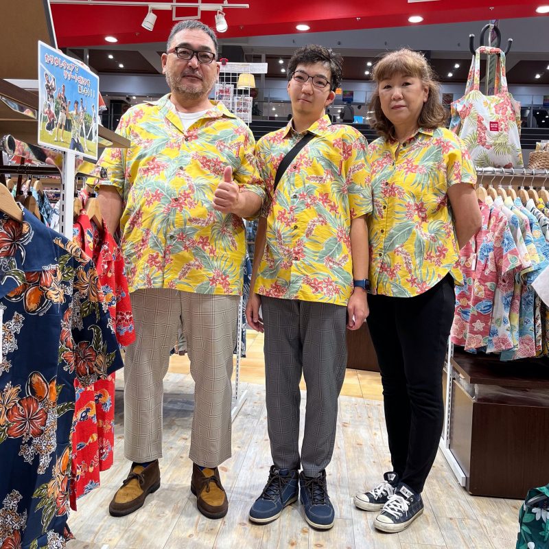 毎年訪れるリピーター様ご家族ご来店！