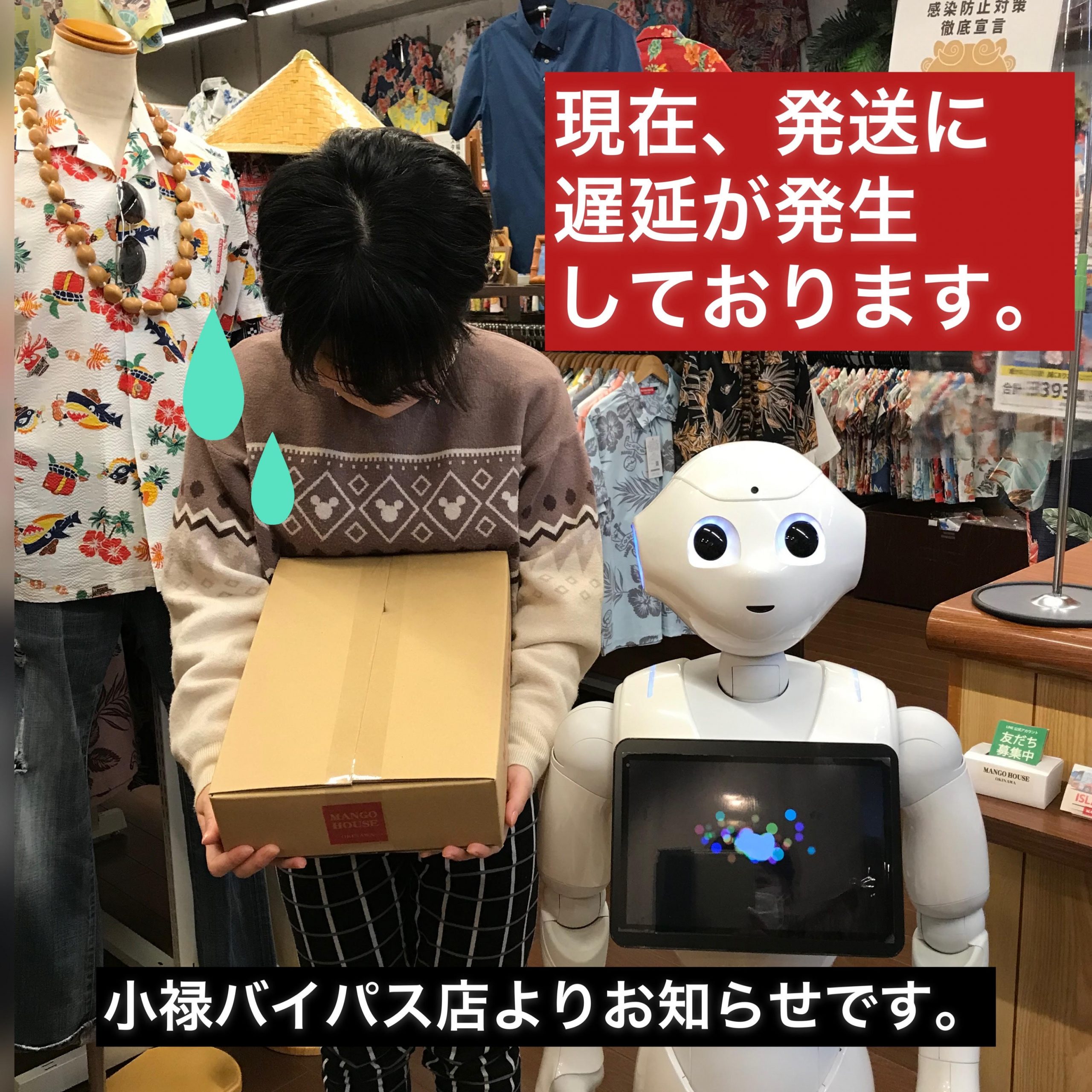 寒波による影響で配達に遅延が発生しております。［2023年1月25日現在］