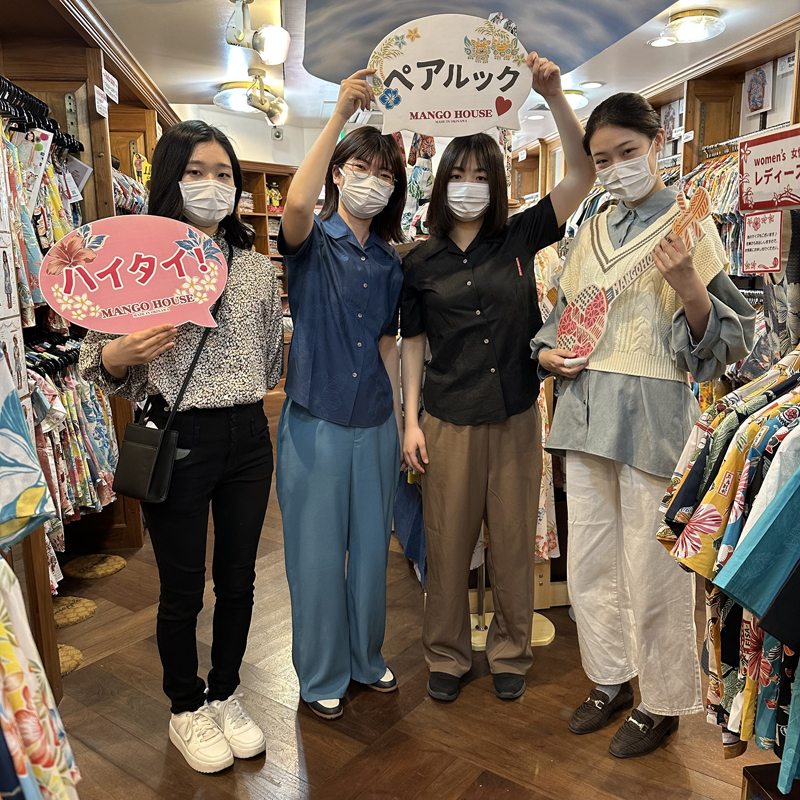 東京から卒業旅行のお客様ご来店です🌷～かりゆしウェアを着て最後まで沖縄満喫♪～