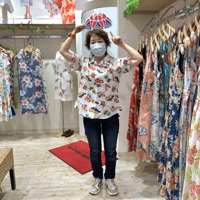 リピータさん、いつお洒落に着て頂いてます♪