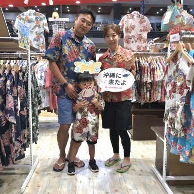 小麦色の焼けたお肌は沖縄満喫の証♪