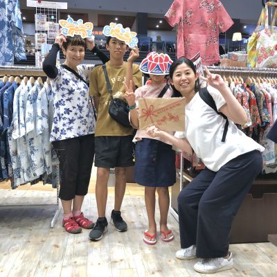 お姑さんから、かりゆしウェアのプレゼント🎁✨ 