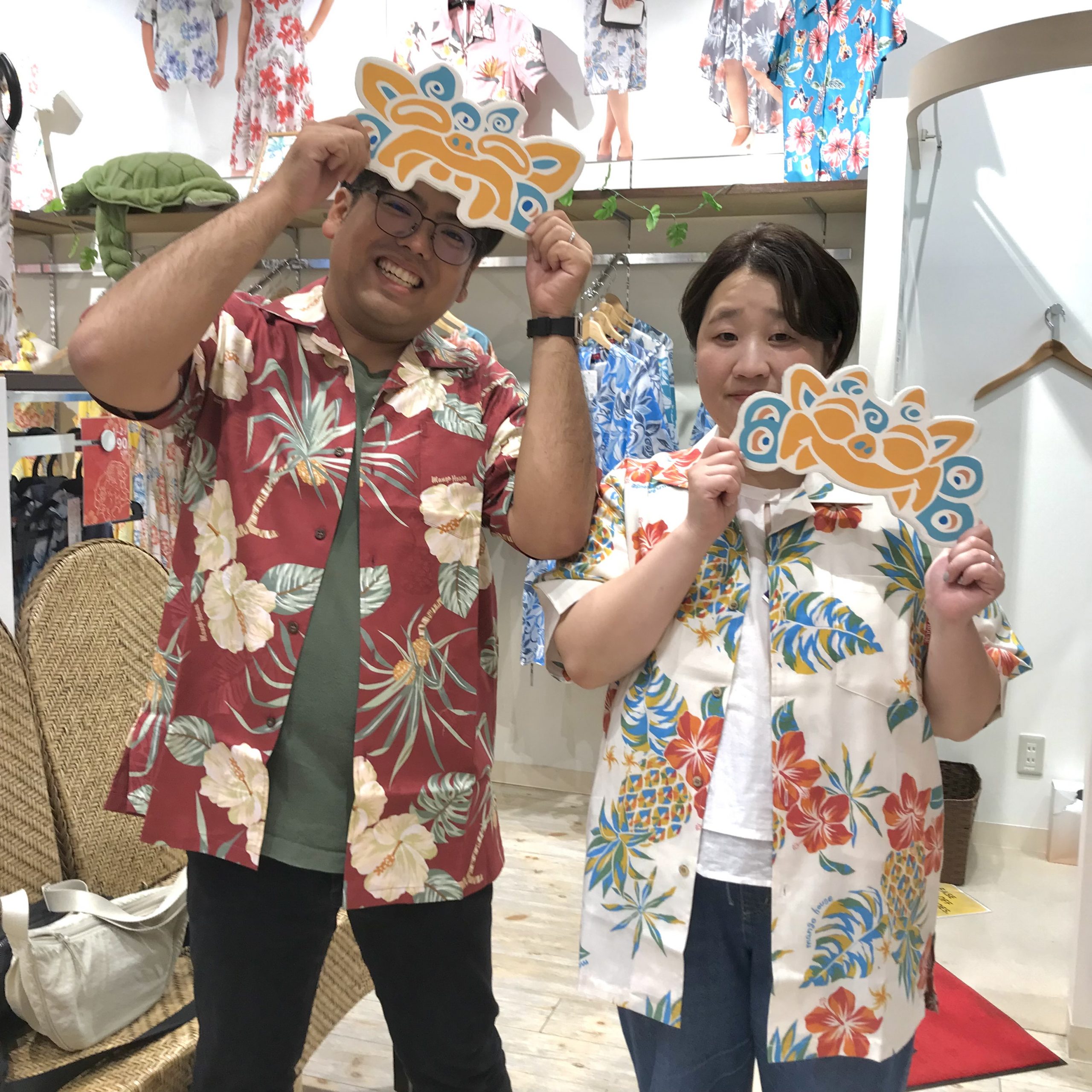 広島県から新婚旅行で初沖縄💕  ラブラブ新婚さんがご来店されました〜🤗💕