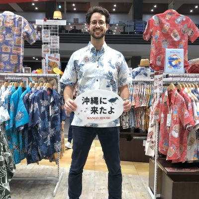 はるばるイタリアからお越しのお客様