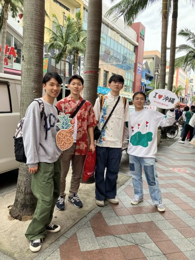 かりゆしウェアを着て沖縄観光を満喫！！