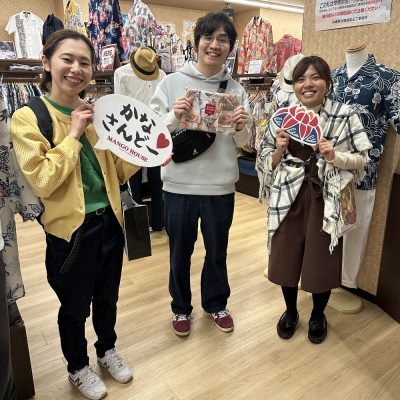 ご友人のプレゼントにかりゆしウェア