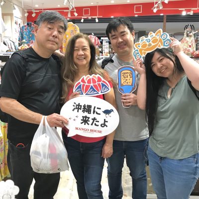 ステキな家族写真を ありがとうございました🤗 沖縄（ウチナンチュ）のルーツがあるそうですので、 ぜひ、また遊びにいらしてください🏝️🌺


