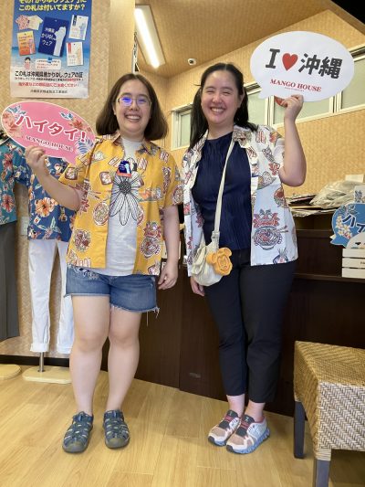 タイからのお客様かわいいお揃いコーデに笑顔が溢れる♪