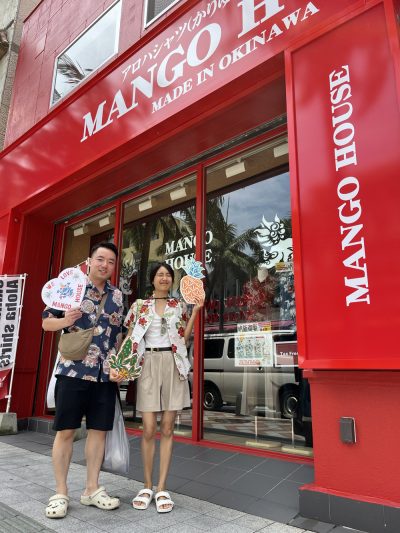 🍍🌺🍜たくさん悩んでお気に入りのかりゆし見つけました🍜🌺🍍