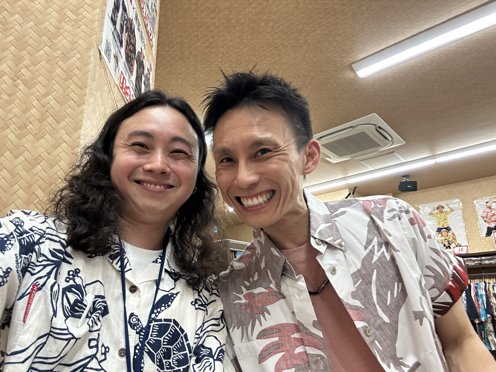 沖縄の思い出に県外でも着れるかりゆしウェアが見つかりました♪