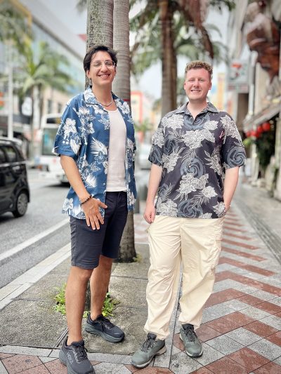 海外から呪術廻戦コラボのかりゆしウェアを買いにマンゴハウスへ1