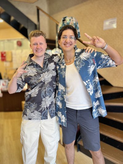 海外から呪術廻戦コラボのかりゆしウェアを買いにマンゴハウスへ4