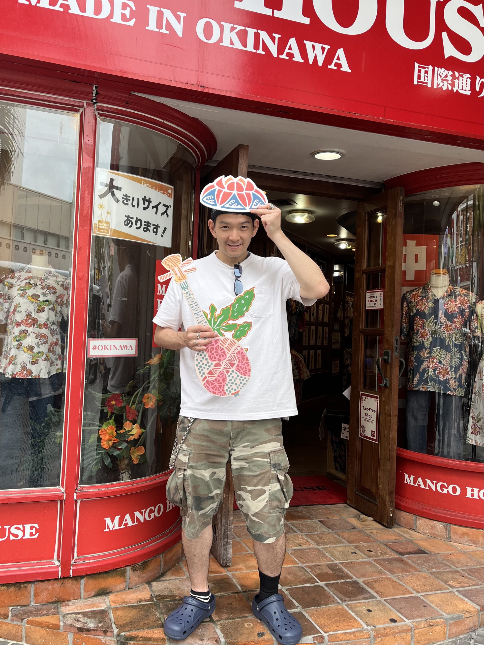 一週間の休みを取って沖縄にバカンスに来たお客様🌺